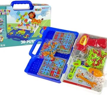 3D slagalice s odvijačem u koferu - Pribislavec