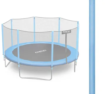 Gornji stup za trampolinu s vanjskom mrežom, 8–15 ft, plavi Neo-Sport - Pribislavec