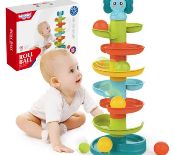 WOOPIE BABY set staza za lopte + 3 lopte - Pribislavec