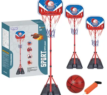 Woopie set za košarku - samostojeći, regulirana visina 90-170 cm + lopta - Pribislavec