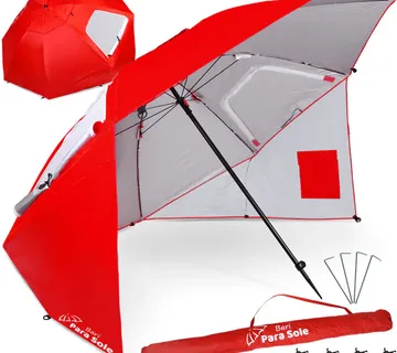 Bari Para Sole suncobran za plažu UPF 50+ Savršen za plažu za vrt SP0784 - Pribislavec