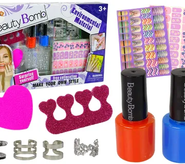 Set Beauty Bomb za ukrašavanje noktiju s prstenjem - Pribislavec