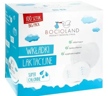 BocioLand jastučići za dojilje 100kom. - Pribislavec