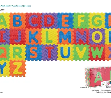 Senzorička podloga puzzle abeceda - Pribislavec