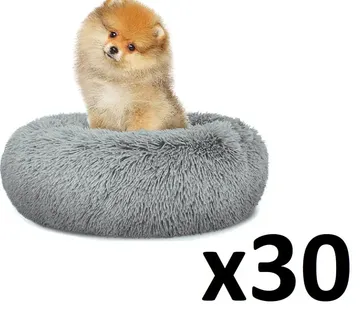 Plišani krevet S 40cm - svijetlo sivi x 30 - Pribislavec