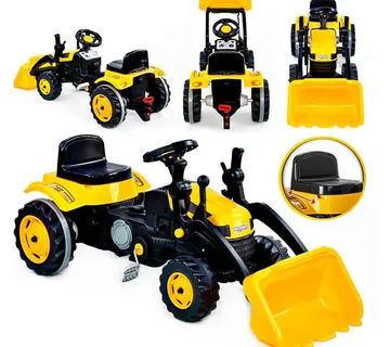 Woopie žuti traktor na pedale - Pribislavec