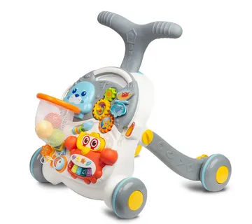 Toyz 2 u 1 guralica i stol za igru, siva - Pribislavec