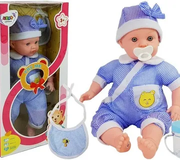 Lutka beba u plavom 45cm - Pribislavec