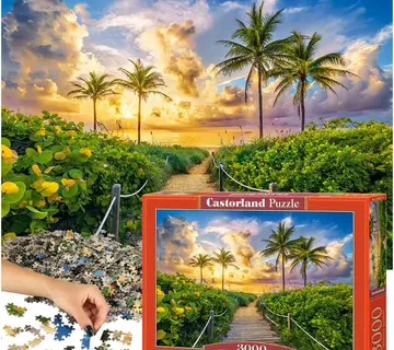 Castorland puzzle Miami 3000kom. - Pribislavec