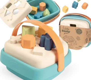 Smoby sorter u košarici - zeleni - Pribislavec