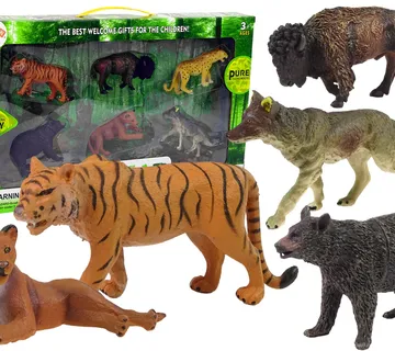 Set figurica šumske životinje 6 kom. - Pribislavec