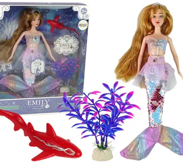 Lutka Emily - roza sirena s dodacima - Pribislavec