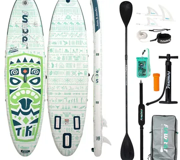 Sup daska FunWater SUPFW05D Tiki 3,2 m (zelena) - Pribislavec
