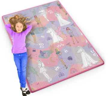 Ricokids model Fashion XXL podloga za bojanje + flomasteri GRATIS 120 x 90 x 0,3 cm - Pribislavec