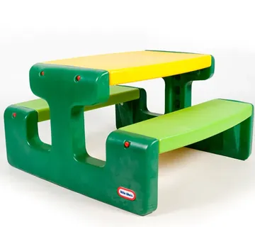 Little Tikes veliki zeleni stol za piknik - Pribislavec
