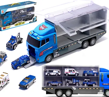 Kamion transporter policijskih vozila 6 komada - Pribislavec