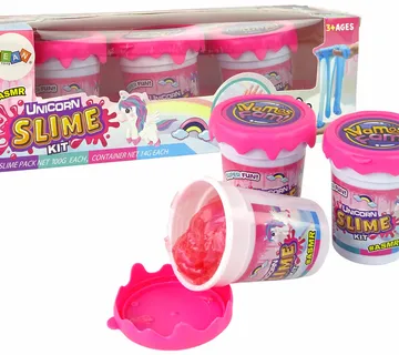 Slime ljigavci sa šljokicama jednorog 3 boje - Pribislavec