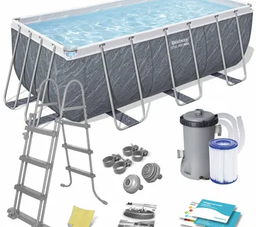 Bestway okvirni vrtni bazen 412 × 201 × 122 cm – set 11u1, model 56722 - Pribislavec