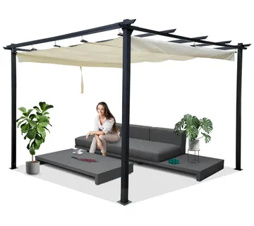 Vrtna pergola Para Sole ESTIVO 3x3x2.4m Vodootporni krov - Pribislavec