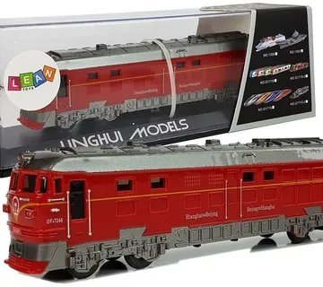 Pendolino vlak sa svjetlosnim i zvučnim efektima crveni - Pribislavec