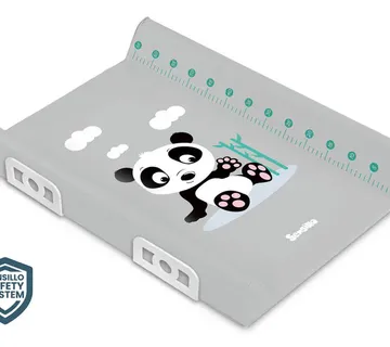 Tvrda podloga za presvlačenje - africa panda siva 60 cm - Pribislavec