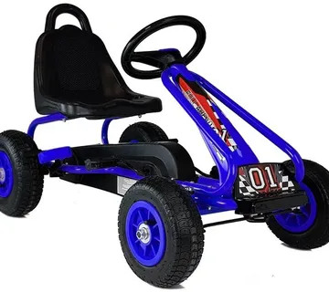 Go-Kart s pedalama plavi - Pribislavec