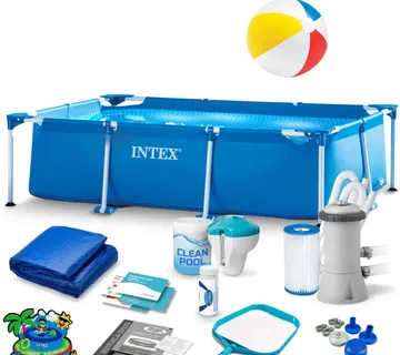 Intex okvirni vrtni bazen 220 × 150 × 60 cm - Pribislavec