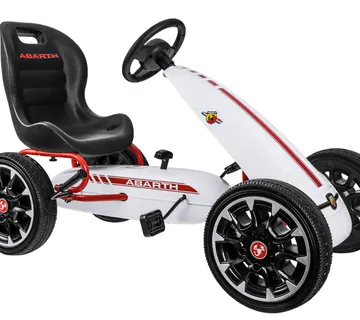 Gokart abarth za pedale veliki mekani kotači pa0167 - Pribislavec