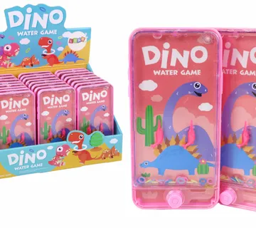 Vodena arkadna igraća konzola s motivima dinosaura roza - Pribislavec