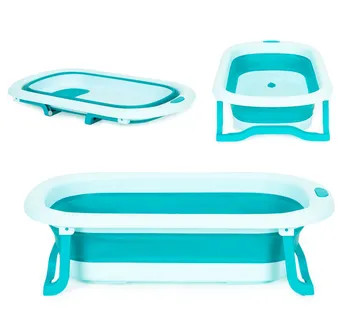 Ecotoys sklopiva kadica za bebe plava - Pribislavec