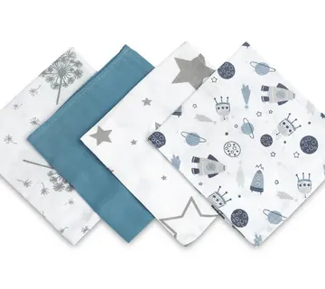 Sensillo set muslin pelena 4 komada 35 x 35 cm - Pribislavec
