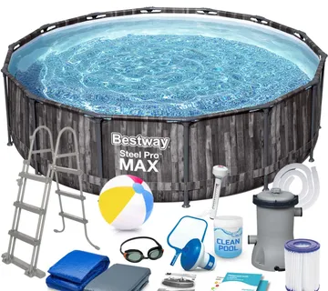 Bestway okvirni vrtni bazen 427 x 107 cm - Pribislavec