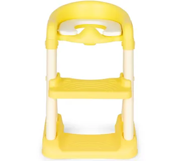 EcoToys stepenice za WC za djecu žute - Pribislavec