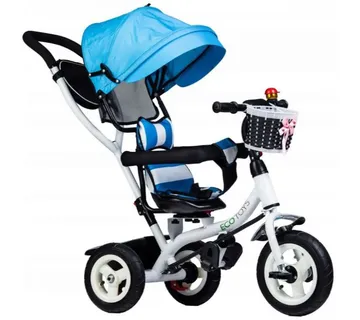 Dječji tricikl Ecotoys plavi - Pribislavec