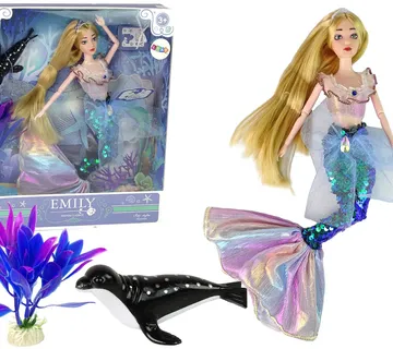 Lutka Emily - zelena sirena s dodacima - Pribislavec