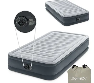 INTEX veliki madrac na napuhavanje s električnom pumpom 191 x 99cm - Pribislavec