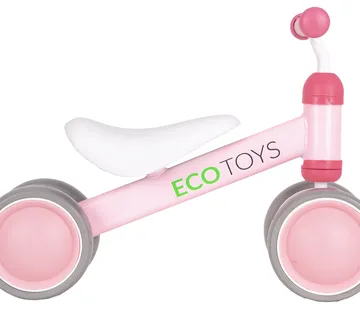 EcoToys dječji mini bicikl guralica rozi - Pribislavec