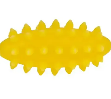 Tullo šiljasti masažni valjak 7,4cm žuti - Pribislavec