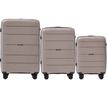 Set kofera WINGS HAWFINCH 3.0 CHAMPAGNE - Pribislavec