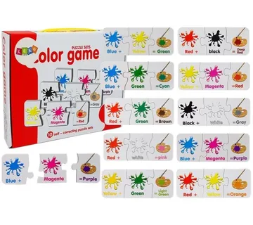 Edukativne puzzle - boje na engleskom - Pribislavec