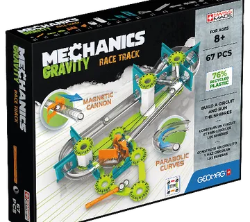 Geomag Mechanics staza za utrke, 67 kom - Pribislavec