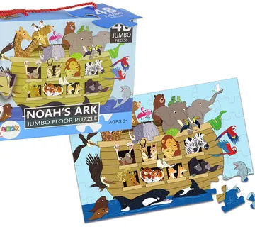 Puzzle za djecu Noina Arka 48 djelova - Pribislavec