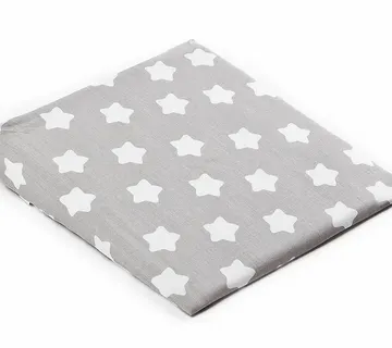 Jastučnica za kosi jastuk 38x30cm bijele zvijezde - Pribislavec