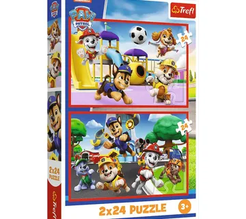 Slagalica - 2x24 - Paw Patrol Dan igre - Trefl 34434 - Pribislavec