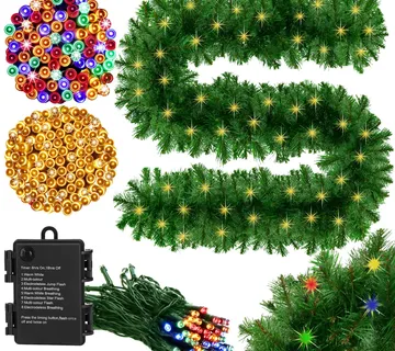 Springos svjetleća girlanda 300 cm, zelena - Pribislavec