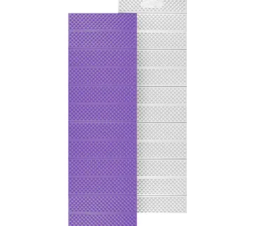 Sklopivna kamperska prostirka s aluminijskim rubom + xpe 195 cm ljubičasta Nils Camp - Pribislavec