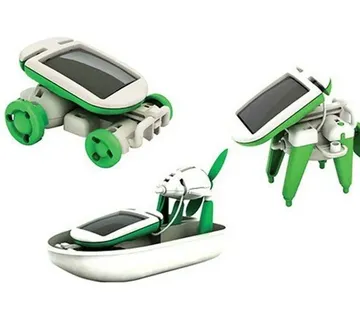 Montessori kreativni solarni robot 6u1 - Pribislavec