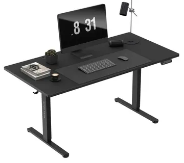 Crni električni stol Leader 7.6 160 cm - Pribislavec