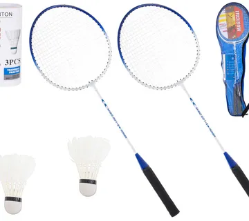 Set reketa za badminton u torbi plavi - Pribislavec