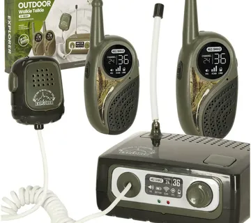 Walkie Talkie set s PBX-om za djecu kaki boje - Pribislavec